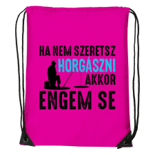 ZSONA DEKOR Ha nem szeretsz horgászni - Sport táska magenta kézitáska és bőrönd