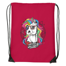 ZSONA DEKOR Hipster unicorn - Sport táska piros kézitáska és bőrönd