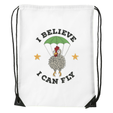 ZSONA DEKOR I believe i can fly - Sport táska fehér
