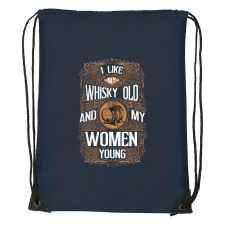 ZSONA DEKOR I like my whisky - Sport táska navy kék kézitáska és bőrönd
