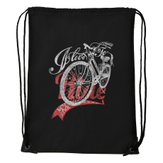 ZSONA DEKOR I love to my bike - Sport táska fekete