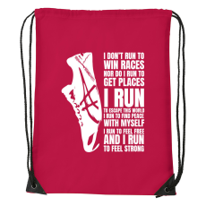 ZSONA DEKOR I run - Sport táska piros
