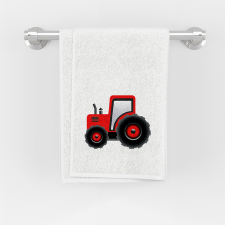 ZSONA DEKOR Kéztörlő 35x70 cm méretben Ovis jellel Traktor mintával lakástextília