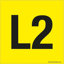 ZSONA DEKOR L2 matrica csomag 20db/csomag információs címke