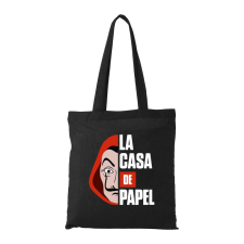 ZSONA DEKOR La casa de papel - Bevásárló táska fekete kézitáska és bőrönd