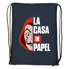 ZSONA DEKOR La casa de papel - Sport táska navy kék