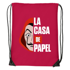 ZSONA DEKOR La casa de papel - Sport táska piros kézitáska és bőrönd