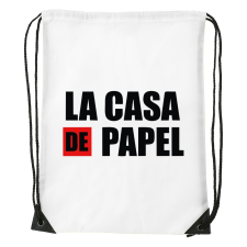 ZSONA DEKOR La casa de papelV2 - Sport táska fehér kézitáska és bőrönd