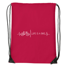 ZSONA DEKOR Life is a bike - Sport táska piros kézitáska és bőrönd