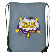 ZSONA DEKOR Mert azt mondtam - Sport táska szürke