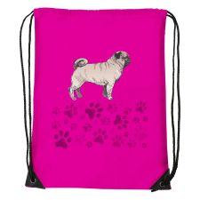 ZSONA DEKOR Mopsz - Sport táska magenta v1 kézitáska és bőrönd