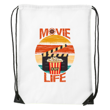 ZSONA DEKOR Movie is my life - Sport táska fehér kézitáska és bőrönd