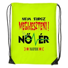 ZSONA DEKOR Nem tudsz megijeszteni nővér vagyok - Sport táska sárga