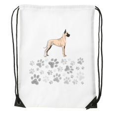 ZSONA DEKOR Német dog - Sport táska fehér