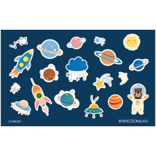 ZSONA DEKOR Öntapadós galaxis matrica csomag matrica