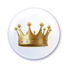 ZSONA DEKOR Ovis jel szekrényre Korona mintával ajándéktárgy