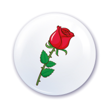 ZSONA DEKOR Ovis jel szekrényre Rózsa mintával ajándéktárgy