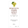 ZSONA DEKOR Pálinkás cimke ECO Muskotályos fehér szőlő Hosszú 5 db/csomag