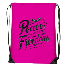 ZSONA DEKOR Peace in your heart - Sport táska magenta