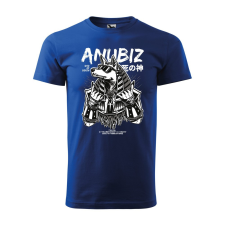 ZSONA DEKOR Póló Anubis mintával - Kék XL méretben egyedi ajándék
