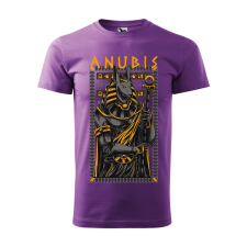 ZSONA DEKOR Póló Anubis mintával - Lila XXL méretben v2 egyedi ajándék