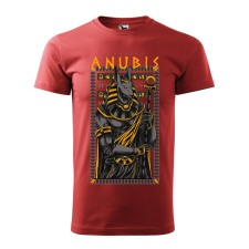 ZSONA DEKOR Póló Anubis mintával - Terrakotta M méretben egyedi ajándék
