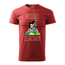 ZSONA DEKOR Póló Beszólt, elástam! mintával - Terrakotta XXXL méretben egyedi ajándék