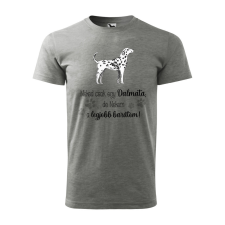 ZSONA DEKOR Póló Dalmata mintával - Szürke S méretben egyedi ajándék