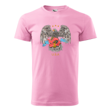 ZSONA DEKOR Póló Eagle mintával - Rózsaszín L méretben egyedi ajándék