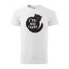 ZSONA DEKOR Póló I am so cute cat mintával - Fehér XXL méretben