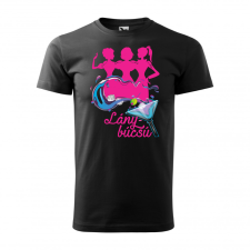 ZSONA DEKOR Póló Lánybúcsú mintával - Fekete XXL méretben v2 egyedi ajándék