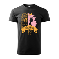 ZSONA DEKOR Póló Lánybúcsú mintával - Fekete XXXL méretben v1 egyedi ajándék