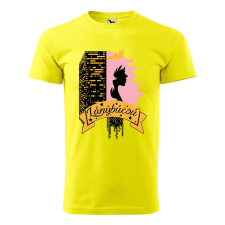 ZSONA DEKOR Póló Lánybúcsú mintával - Sárga XXXL méretben v1 egyedi ajándék