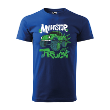 ZSONA DEKOR Póló Monster truck mintával - Kék XXL méretben egyedi ajándék