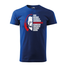 ZSONA DEKOR Póló Nagy pénzrablás mintával - Kék L méretben egyedi ajándék