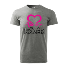 ZSONA DEKOR Póló Nővér mintával - Szürke S méretben egyedi ajándék