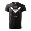 ZSONA DEKOR Póló Our lord and saviour coffee mintával - Fekete M méretben