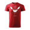 ZSONA DEKOR Póló Our lord and saviour coffee mintával - Piros XXXL méretben