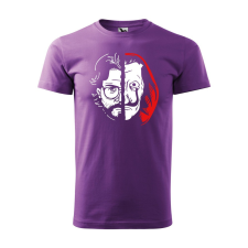 ZSONA DEKOR Póló Professor mintával - Lila M méretben egyedi ajándék