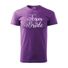 ZSONA DEKOR Póló Team bride mintával - Lila XXL méretben v5 egyedi ajándék