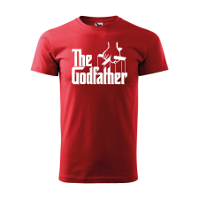 ZSONA DEKOR Póló The Godfather mintával - Piros S méretben egyedi ajándék