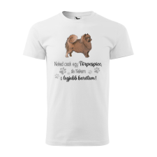 ZSONA DEKOR Póló Törpespicc mintával - Fehér L méretben egyedi ajándék
