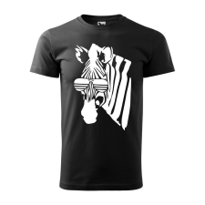 ZSONA DEKOR Póló Zebra mintával - Fekete S méretben egyedi ajándék