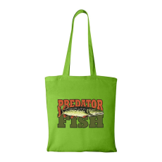 ZSONA DEKOR Predator fish - Bevásárló táska zöld