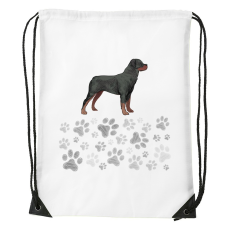 ZSONA DEKOR Rottweiler - Sport táska fehér