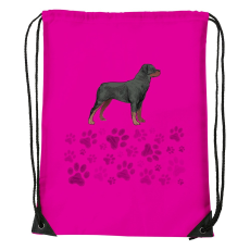 ZSONA DEKOR Rottweiler - Sport táska magenta