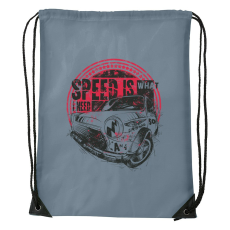 ZSONA DEKOR Speed is what i need - Sport táska szürke