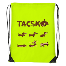 ZSONA DEKOR Tacskó - Sport táska sárga v2