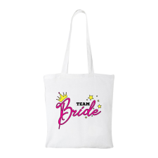 ZSONA DEKOR Team bride - Bevásárló táska fehér v1 kézitáska és bőrönd