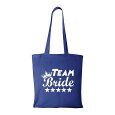 ZSONA DEKOR Team Bride - Bevásárló táska kék v3